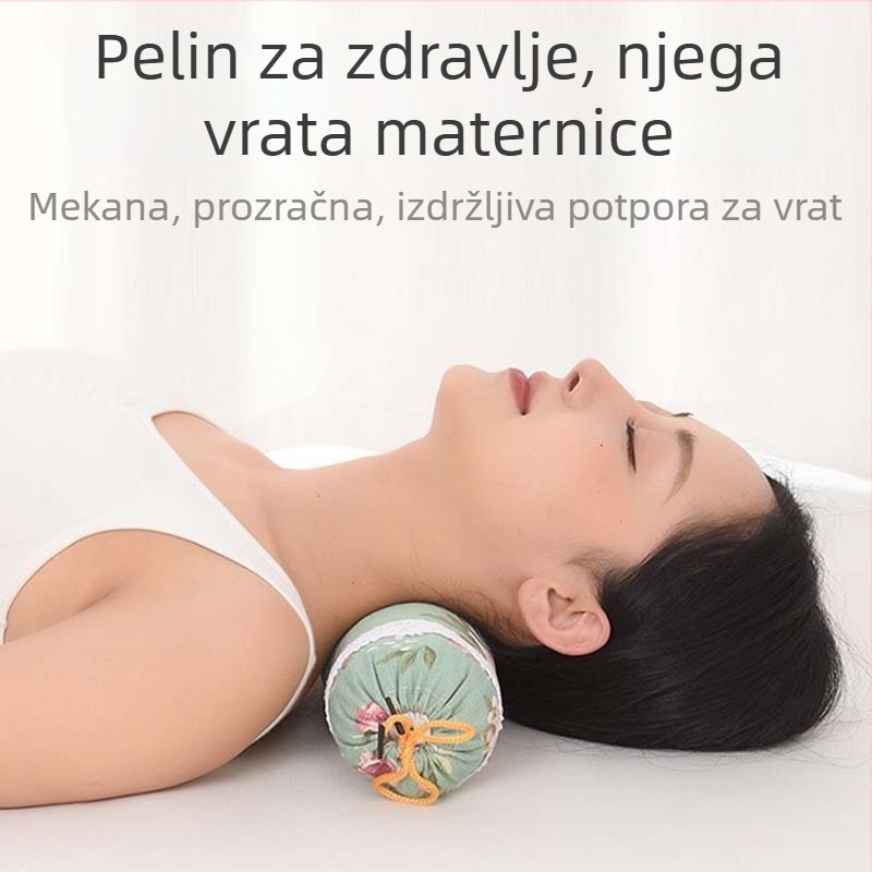 Biljna cervikalna jastučnica za kućnu upotrebu, podrška vratu, okrugli oblik, razni stilovi