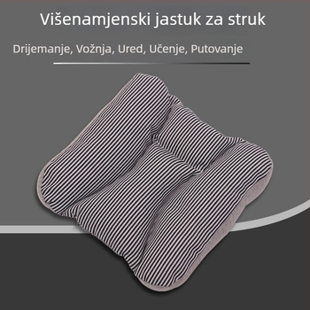 Jastučnica za pojas od PE cijevi za uredsku stolicu i automobil, debeli naslon, prozračni ljetni jastuk