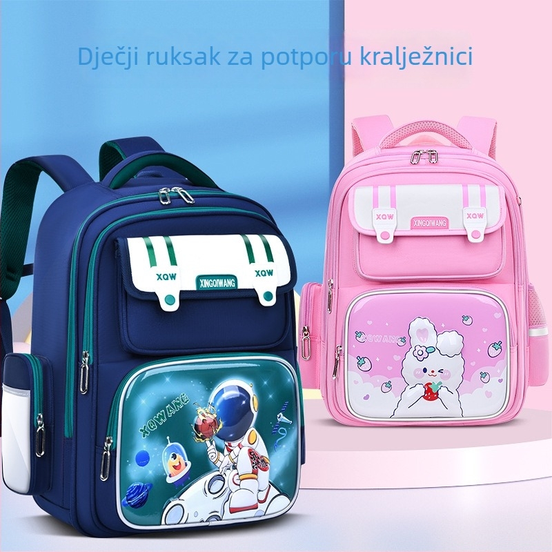 Nova torba za osnovnu školu s crtić motivom, razredi 1–3–6, unisex, velik kapacitet