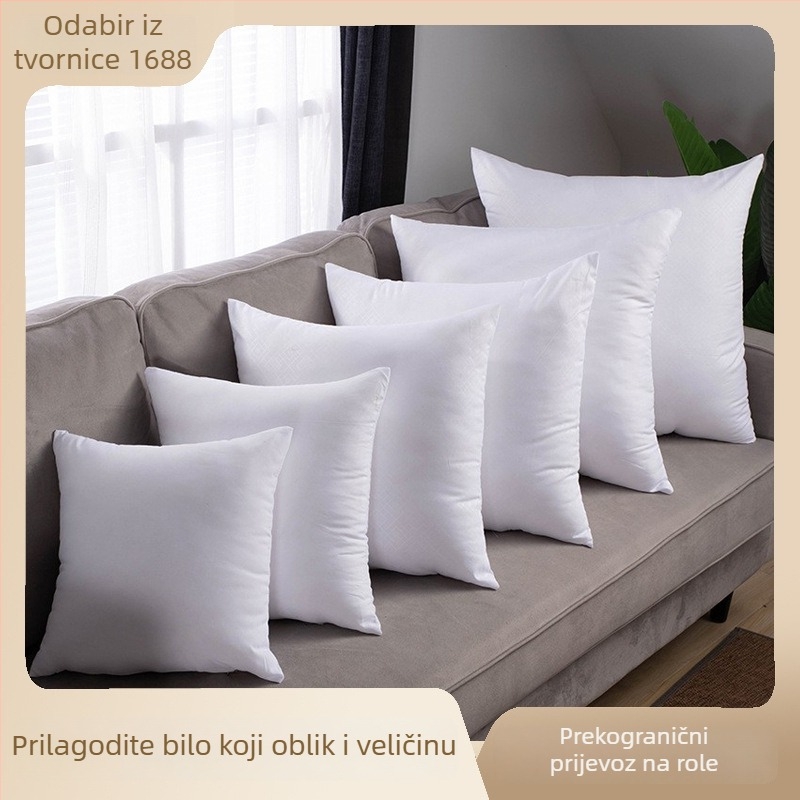 Jastučni ulošci za kauč, prilagođene veličine, poliester punilo
