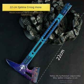 22 cm legura oružja — figurica