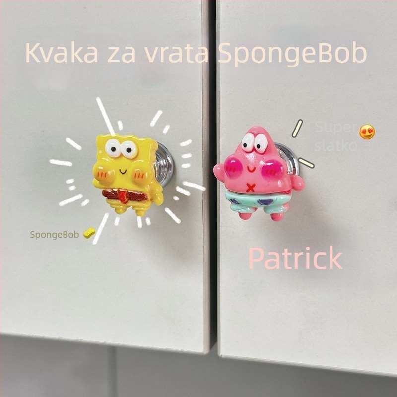 Ručka ormarića u obliku mačje šape, mini, bez bušenja, samoljepljiva montaža, bez ostataka ljepila