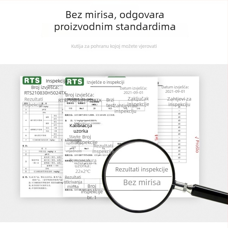 Velika platnena kutija za skladištenje odjeće u garderobi – sklopivi višenamjenski organizator za odjeću, deke i dodatke
