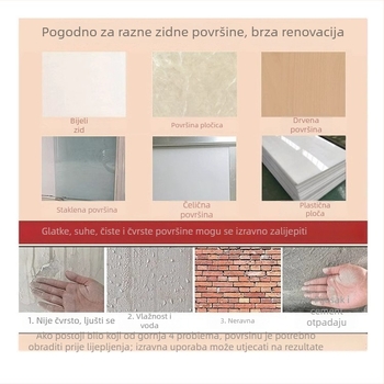 3D zidna naljepnica s crvenom opekom, samoljepljiva, vodootporna i otporna na vlagu, kućna dekoracija, pozadina televizora