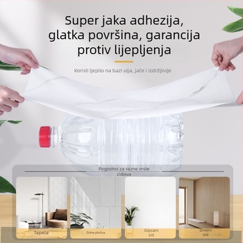 Samo-oljepljivi zidni dekor s uzorkom pločica, vodootporan, otporan na vlagu i plijesan, periva