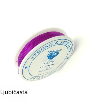 Prozirna elastična nit za navlačenje perli za izradu DIY nakita