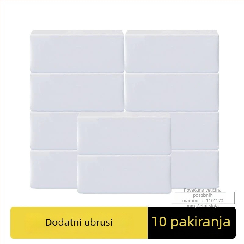 Držač za toalet papir i kutija za salvete, zidni, vodootporan, za hotele i restorane