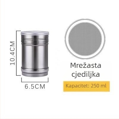 Set posuda za začine od nehrđajućeg čelika za roštilj: sol, papar, sezam i kim