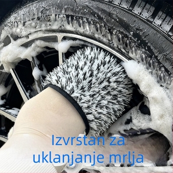 Dvostrano debelane mikrovlaknaste rukavice za pranje automobila, ultrafina vlakna, koralni velur za uklanjanje prašine