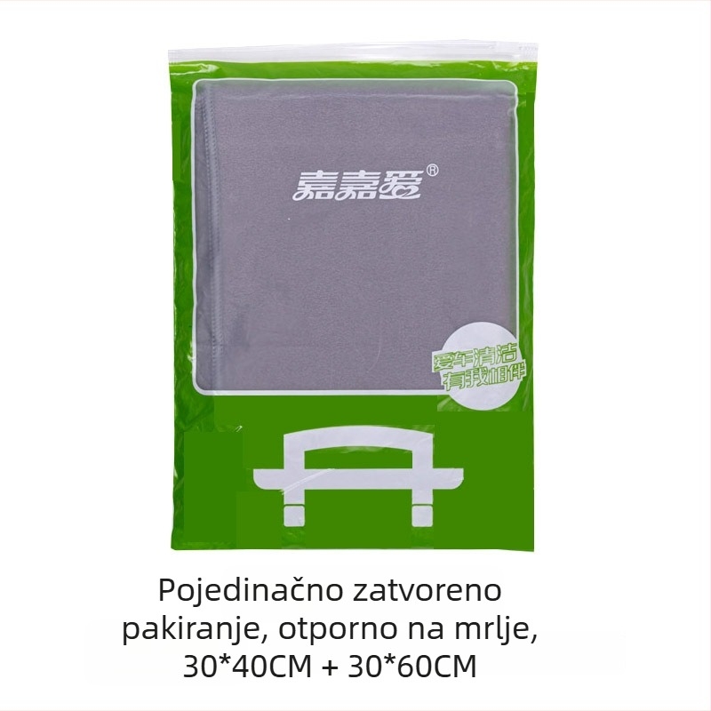 Krpa za čišćenje automobila od brušene kože (suede), za unutarnje čišćenje, upijajuća, bez ostavljanja dlačica