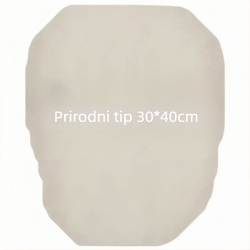 Prava ovčja semiš krpa za čišćenje stakala, prirodna, 30×40 cm, upija, brzo se suši, bez tragova vode.