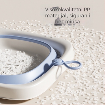 Sklopiva plastična umivalnica za bebe – kvadratnog oblika, za novorođenčad i djecu