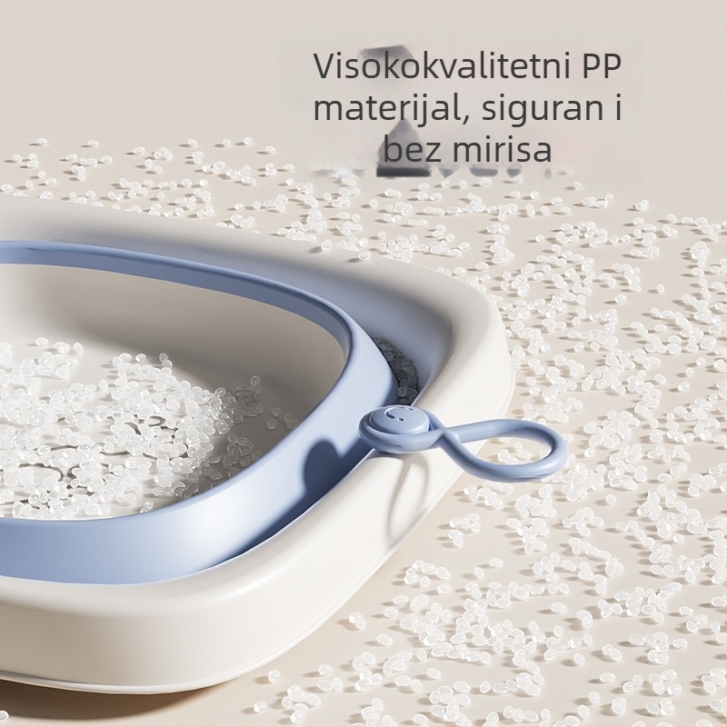 Sklopiva plastična umivalnica za bebe – kvadratnog oblika, za novorođenčad i djecu