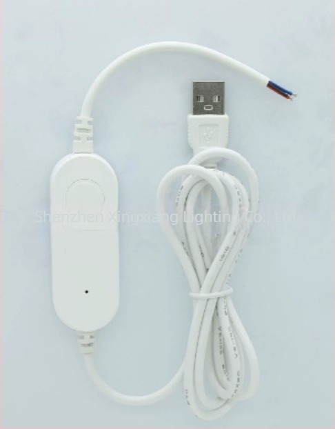 RGB LED traka za namještaj, USB napajanje, 30 LED po metru, epoksni premaz, osvjetljenje za gaming stol, kauč i noćni stočić