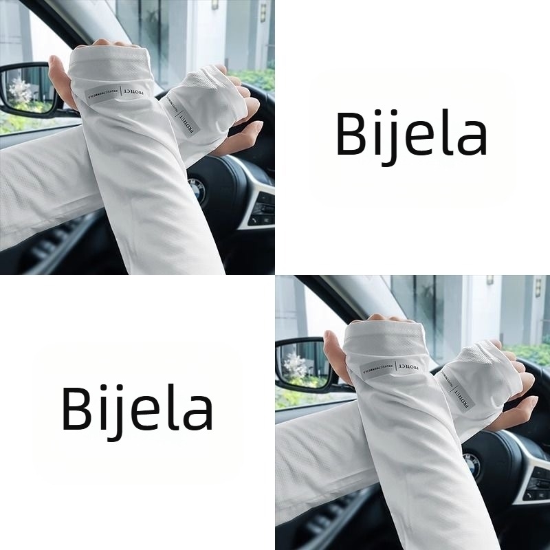Ljetne UV zaštitne rukave od Ice Silk, lagani, širokog kroja, unisex, Plus Size, za vožnju