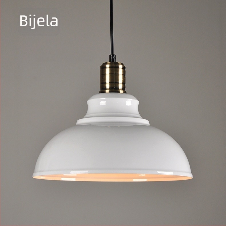 Retro luster od kovanog željeza s poklopcem za lonac, luster s jednom glavom, za blagovaonu, loft stil