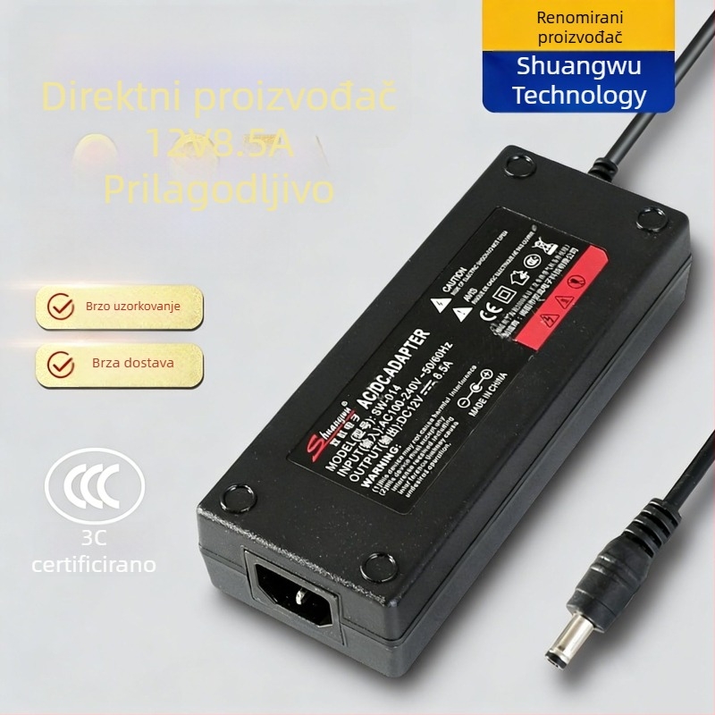 12V 2A univerzalno zidno napajanje za LED trake i digitalne nadzorne uređaje (3C certificirano)