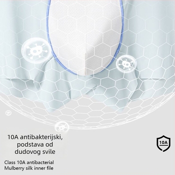 Muške gaćice Ice Silk, jednobojne, srednji pojas, antibakterijske, ultra tanke i prozračne