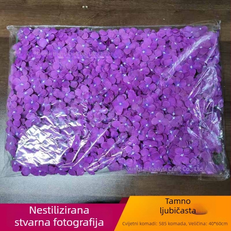 Umjetna hortenzija – zidna aranžman cvijeća za vjenčanja i kućnu dekoraciju