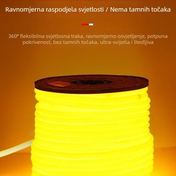Solarna kružna LED traka 360° za vrt i vanjsku upotrebu