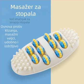 Masažna prostirka za stopala s valjčićima