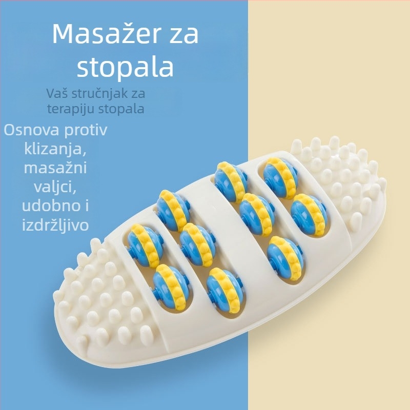Masažna prostirka za stopala s valjčićima