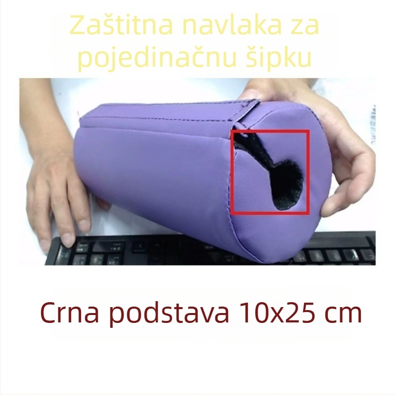 Dječji set zaštitnih navlaka za gimnastičke šipke: zaštitne navlake za plesnu šipku, rotirajuću šipku i jastučiće za visoku i nisku šipku