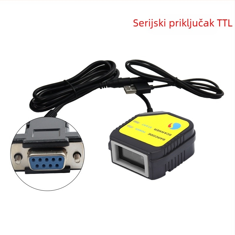 Scanhome ugrađeni SH-400 modul za čitanje QR kodova, fiksni skener, USB sučelje, serijski i Ethernet port, 458