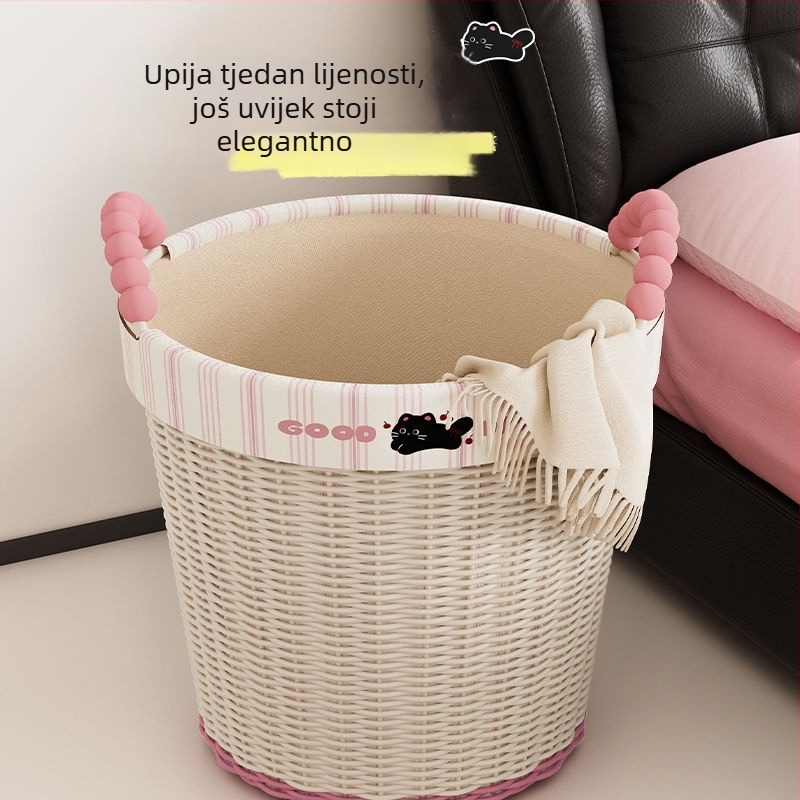 Koš za prljavu odjeću inspiriran dopaminom, elegantan, velikog kapaciteta, za dom i kupaonicu
