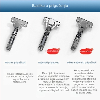 Šarka za ormar s tlumičem