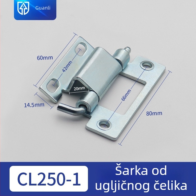 CL250-1-2 Šarnir od nehrđajućeg čelika za vrata strojnog uređaja (skriveni šarnir) – CL250-3-4 Šarnir od ugljičnog čelika za vrata električnih ormarića