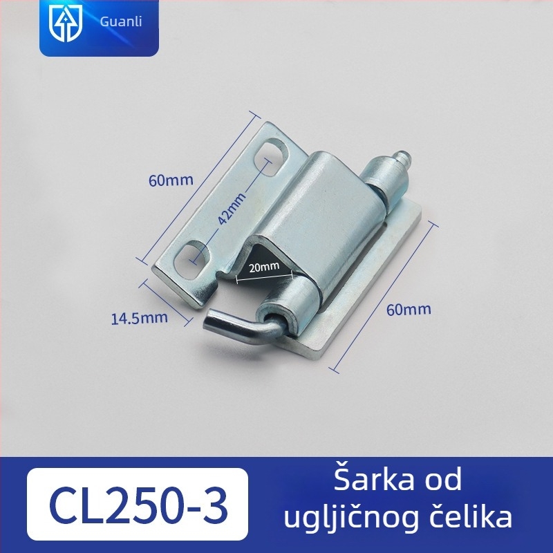 CL250-1-2 Šarnir od nehrđajućeg čelika za vrata strojnog uređaja (skriveni šarnir) – CL250-3-4 Šarnir od ugljičnog čelika za vrata električnih ormarića