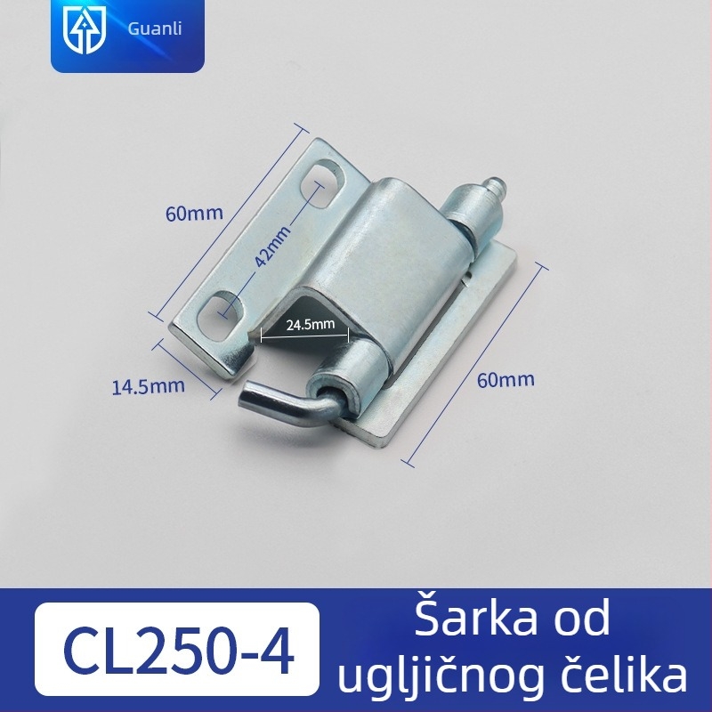 CL250-1-2 Šarnir od nehrđajućeg čelika za vrata strojnog uređaja (skriveni šarnir) – CL250-3-4 Šarnir od ugljičnog čelika za vrata električnih ormarića