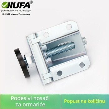 Teški ormarić s podesivim nogama i vijcima za niveliranje za neravne podloge, protuklizne podložice, model FG-4030, karbonska čelika.