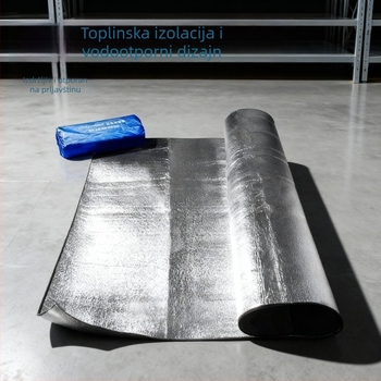 Otporna na vlagu, debeli prostirku za šator, prijenosna dvostrano aluminijska folijska EVA podloga za kampiranje, plažu i piknik