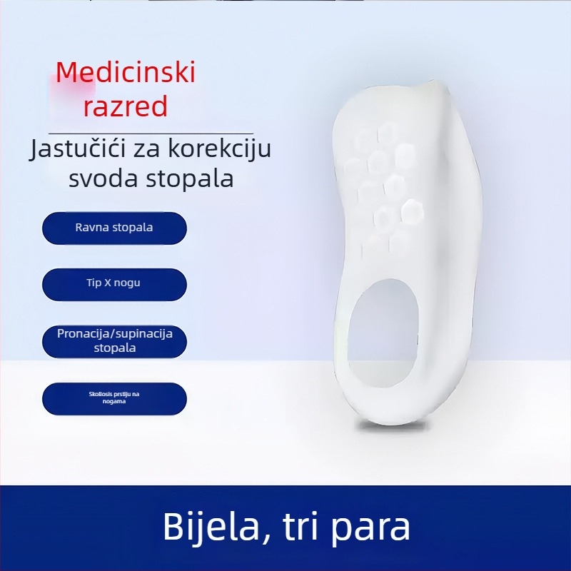 Ortopedske uloške za korekciju ploskog stopala s potporom luka – za muškarce i žene