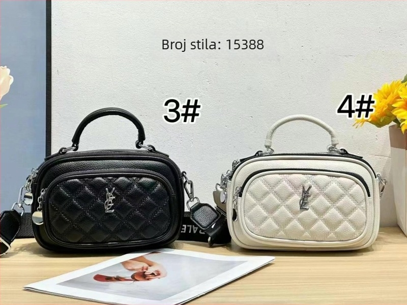 2025 Nova modna ženska crossbody torba s jednim remenom, luksuzna meka koža, nišni stil, korejski dizajn, torba za fotoaparat
