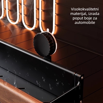 Zidni kuhinjski regal za pohranu i začine, bez bušenja, višeslojni, multifunkcionalni