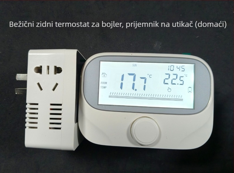 H3 Novi Wi‑Fi pametni termostat za plinski zidni bojler, bežični RF termostat, kompatibilan s pumpom za vodu