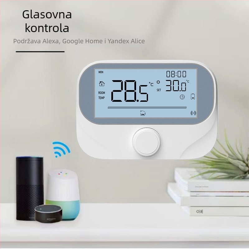 H3 Novi Wi‑Fi pametni termostat za plinski zidni bojler, bežični RF termostat, kompatibilan s pumpom za vodu
