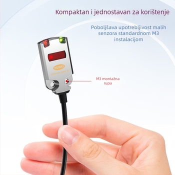 FGNH04-30NF-B ultra-tanki fotoelektrični senzorni prekidač s potiskom pozadine, domet 30 cm, PR-FB30N1