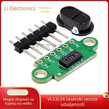 VL53L5X V2 TOF Senzor mjerenja udaljenosti laserom s širokim poljem VL53L5CX