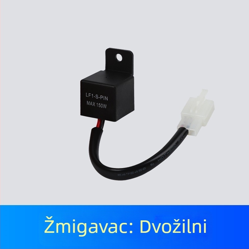 LF1-S-PIN LED bljeskalica za električno vozilo – 2-žilno ili 3-žilno signalo relej
