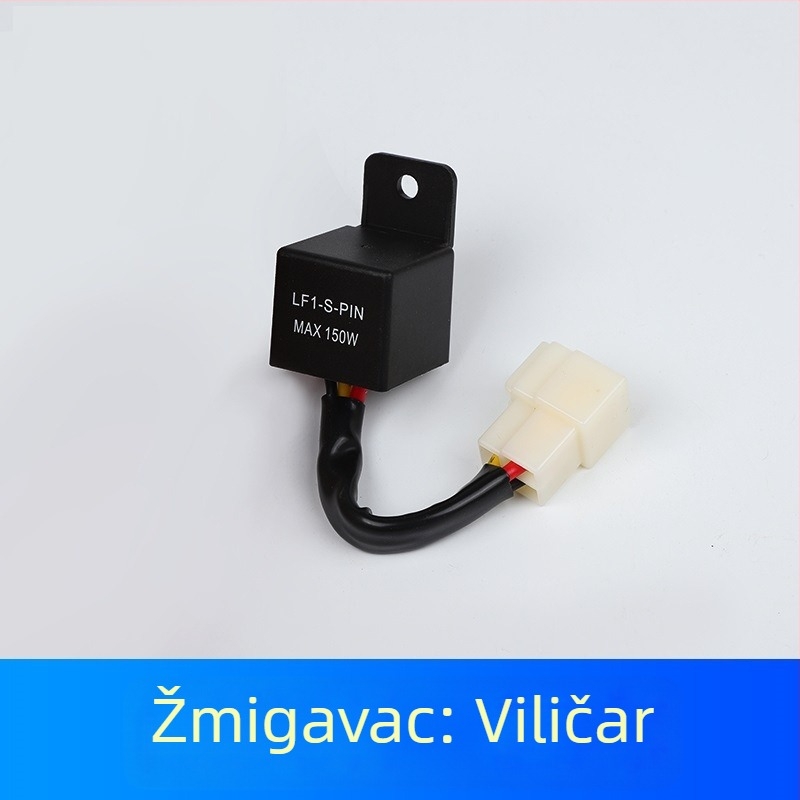 LF1-S-PIN LED bljeskalica za električno vozilo – 2-žilno ili 3-žilno signalo relej