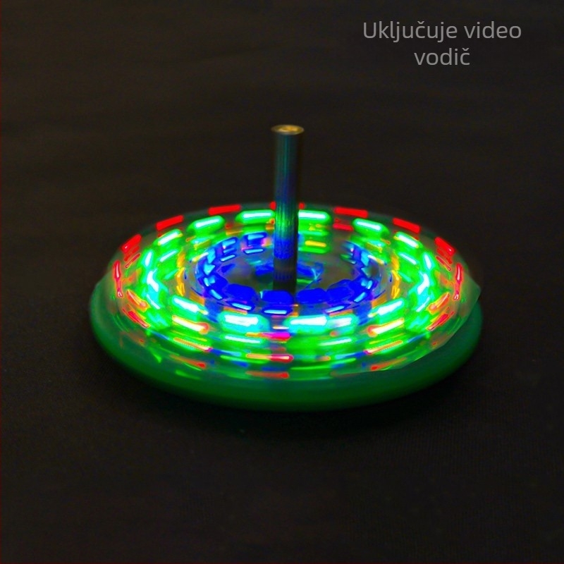 Stolni LED rotirajući vrh s treperećim svjetlima za lemljenje i DIY elektroniku TJ-56-515