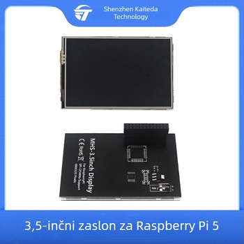 3,5-inčni zaslon za Raspberry Pi 5 Generaciju, rezistivni dodirni zaslon uz uključenu olovku