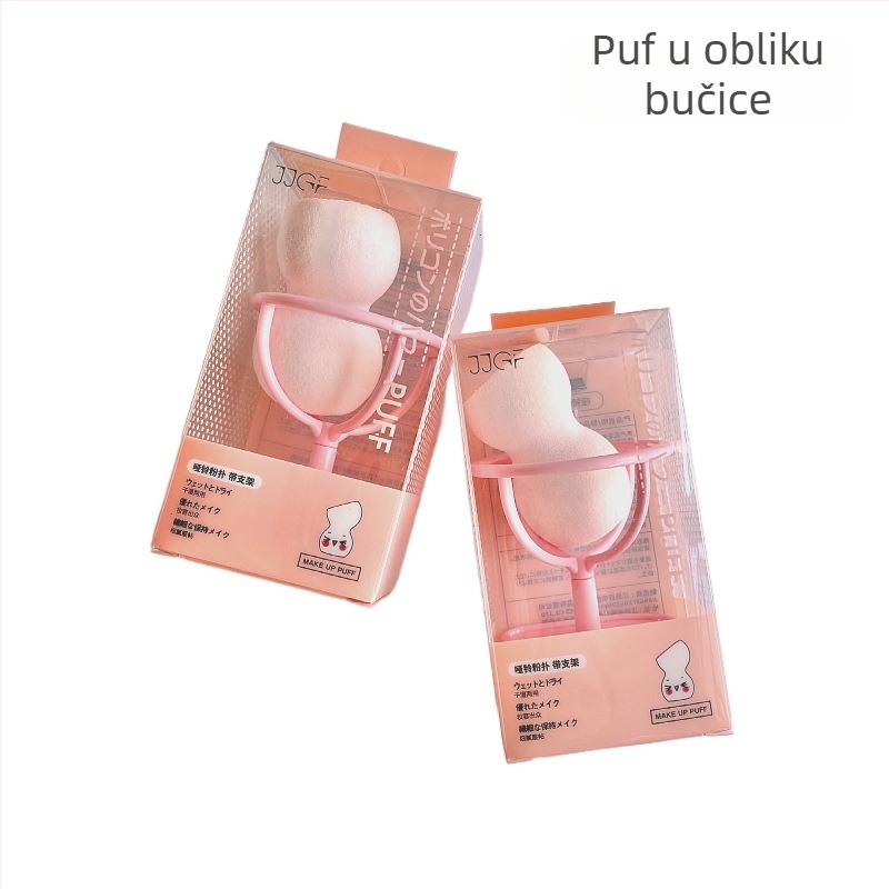 Set spužvi za šminku s držačem, za vlažno i suho nanošenje