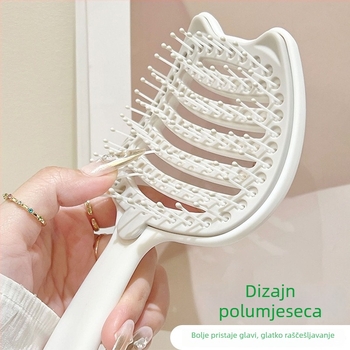 Češalj za kosu u cartoon stilu, pahuljast, samoočistiv i odvojiv, za volumen na tjemenu i ženama