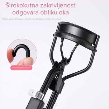 Uvijač trepavica s drškom u obliku srca od epoksijske smole
