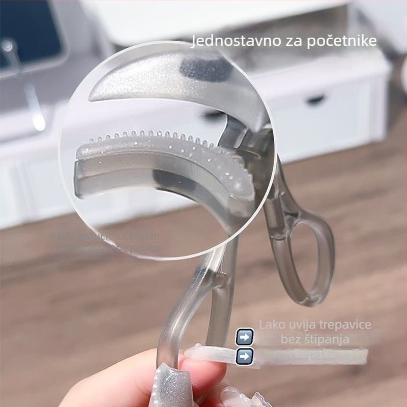Meishifei uvijač trepavica – široki ugao za djelomične trepavice, prirodan i dugotrajan učinak, alat za početnike
